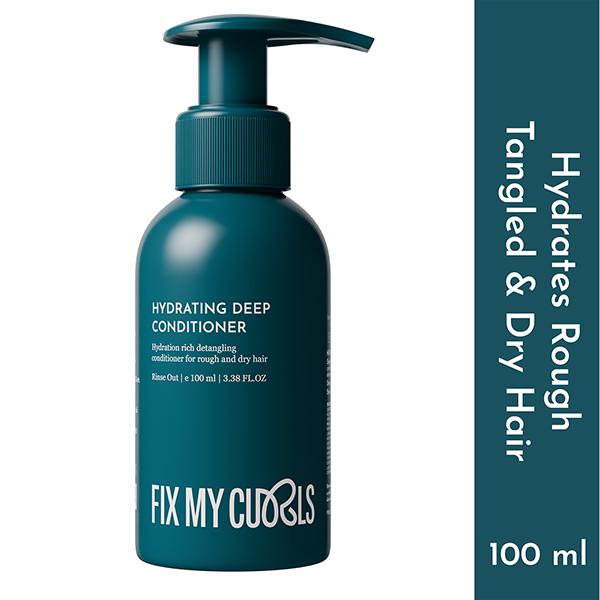 Buy Fix My Curls Hydrating Deep Conditioner for Curly, Wavy, Dry, and ...