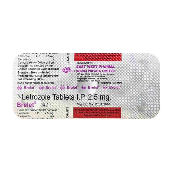 brelet 2.5mg tablet