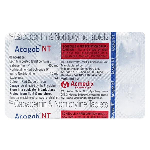 acogab nt tablet