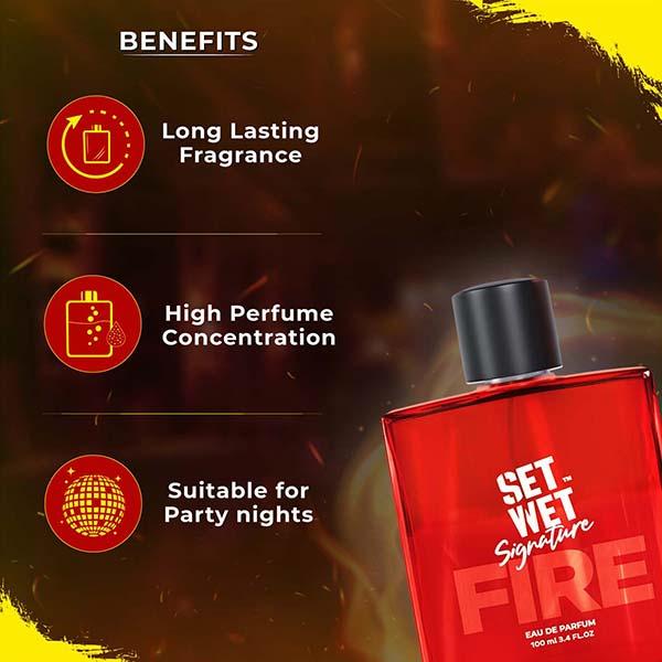 Buy Set Wet Signature Eau De Parfum Fire 100 ml Online at