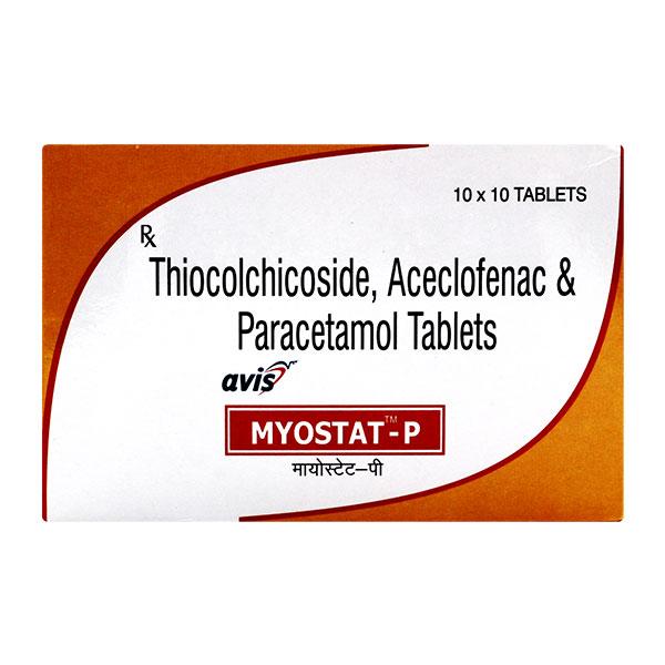 MYOSTAT P Tablet 10's Price, Uses, Side effects, Substitutes | Netmeds