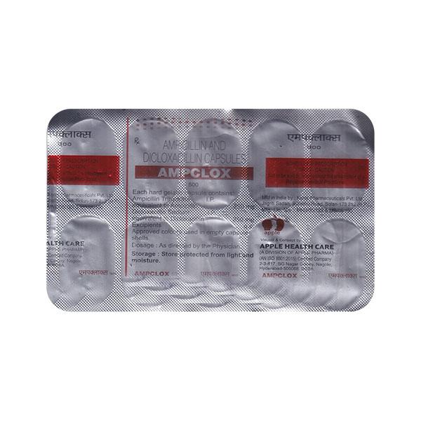AMPCLOX Capsule 10's Price, Uses, Side effects, Substitutes | Netmeds