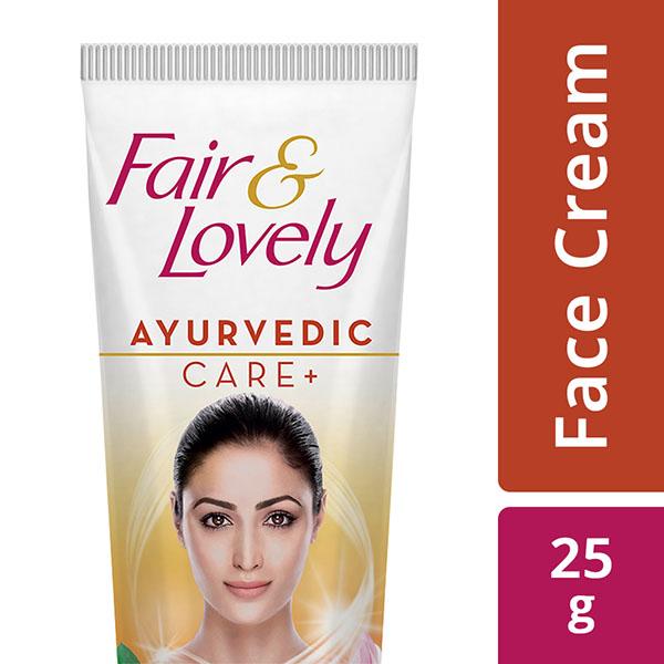 Buy Fair & Lovely Ayurvedic Care+ Face Cream 25 gm Online at Best