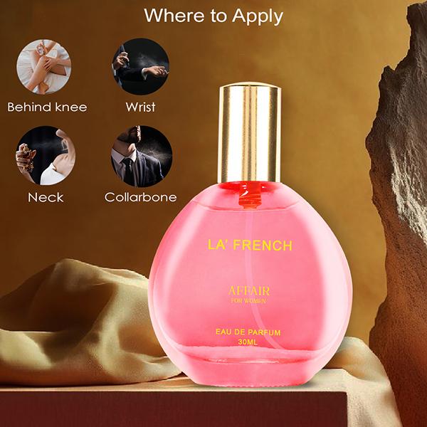 La French Affair Perfume For Women Bold Citrus Aromatic Fragrance 30 ml