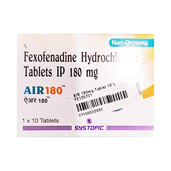 air 180mg tablet