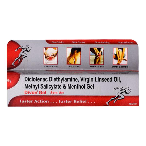 Divon Gel 10gm : Price, Uses, Side Effects | Netmeds