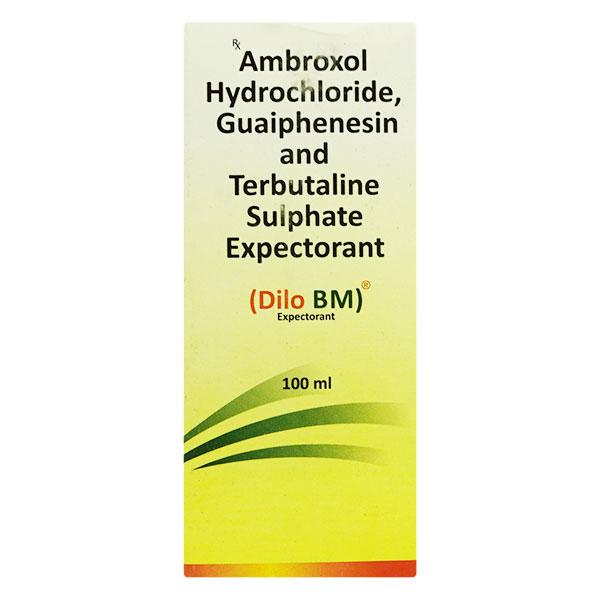 Dilo BM Expectorant 100ml Price, Uses, Side effects, Substitutes | Netmeds