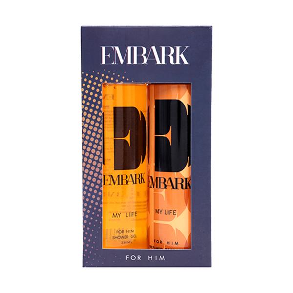 Buy Emabark Pack Of 2 My Life for Him Perfumed Deodorant Natural Spray ...