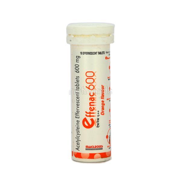 Effenac 600mg Tablet 10'S Price, Uses, Side effects, Substitutes | Netmeds