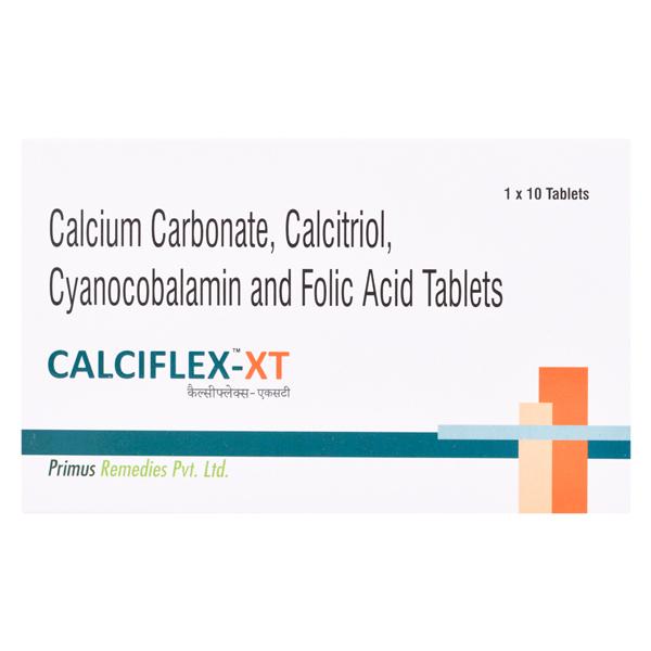 Calciflex Xt Tablet 10's Price, Uses, Side effects, Substitutes | Netmeds