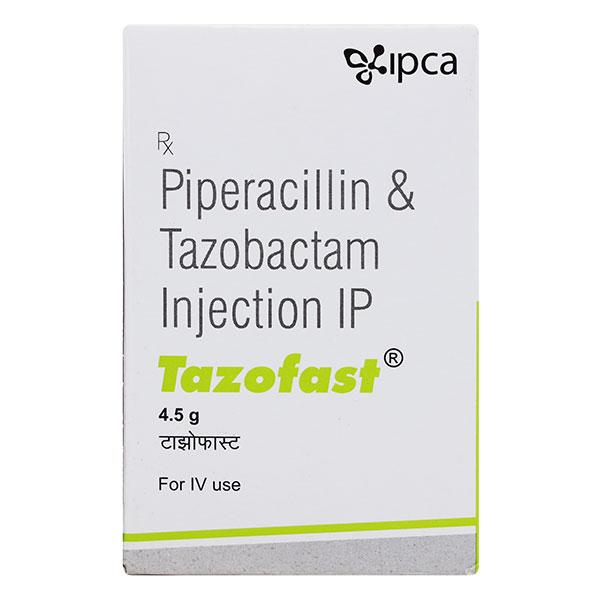 Tazofast 4.5gm Injection 1's Price, Uses, Side effects, Substitutes ...