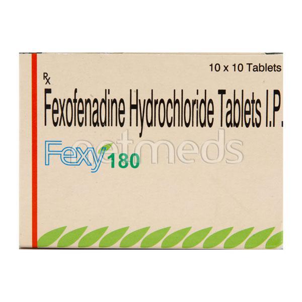 Buy Fexy 180mg Tablet 10'S Online at Upto 25% OFF | Netmeds