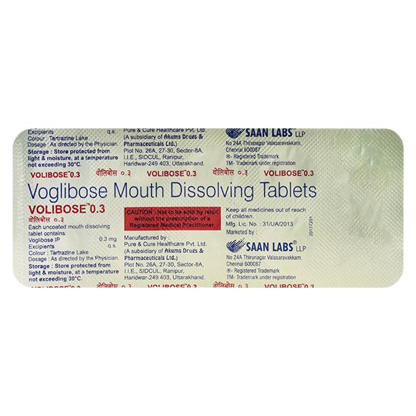 volibose 0.3mg tablet