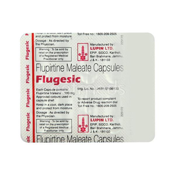 flugesic 100mg capsule