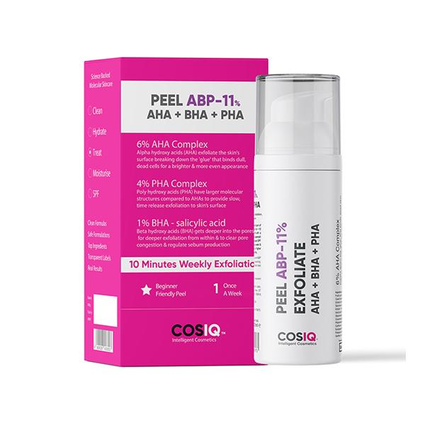Buy Cos-IQ ABP 11 percent Beginner Friendly Exfoliating Peel AHA 6 ...