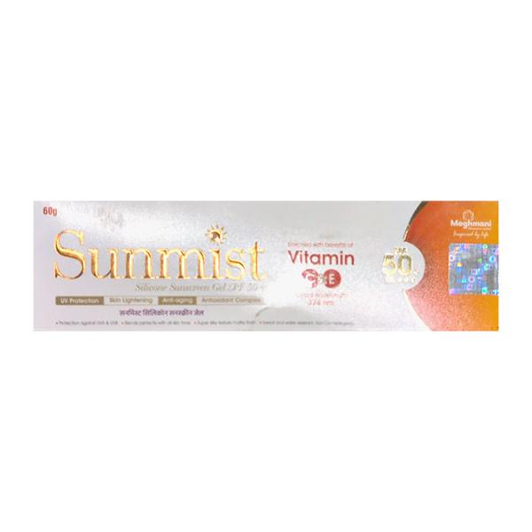 Sunmist Silicone SPF 50+ PA+++ Sunscreen Gel 60g Price, Uses, Side ...