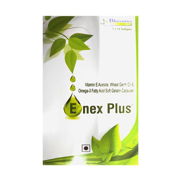 Enex Plus Capsule 15'S Price, Uses, Side effects, Substitutes | Netmeds