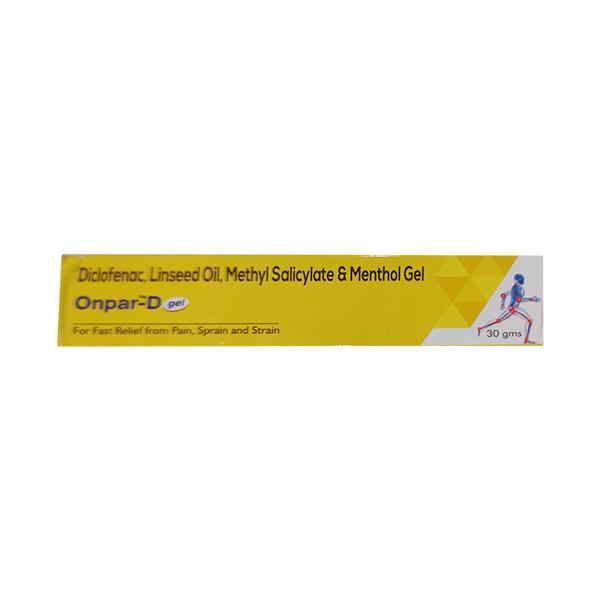 ONPAR D Gel 30gm Price, Uses, Side effects, Substitutes | Netmeds