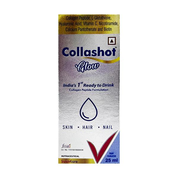 Collashot Glow Drink 25ml Price, Uses, Side effects | Netmeds