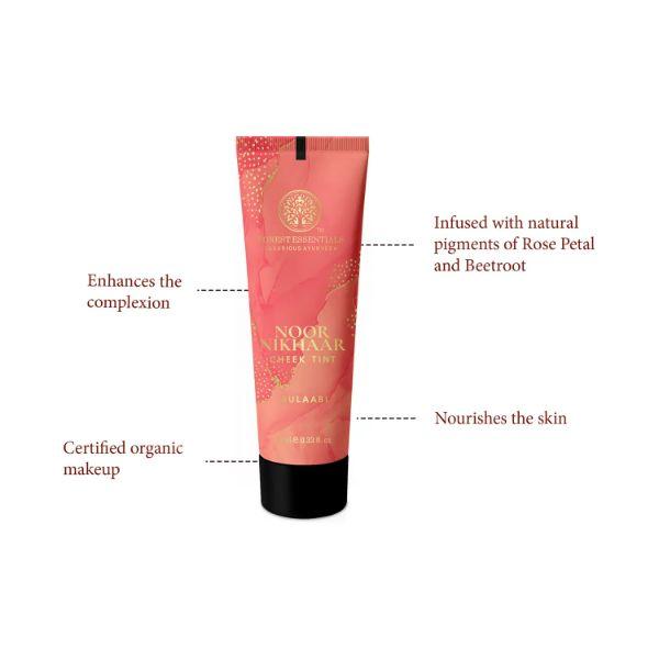 Buy Forest Essentials Gulaabi Noor Nikhaar Cheek Tint Blush 10 ml