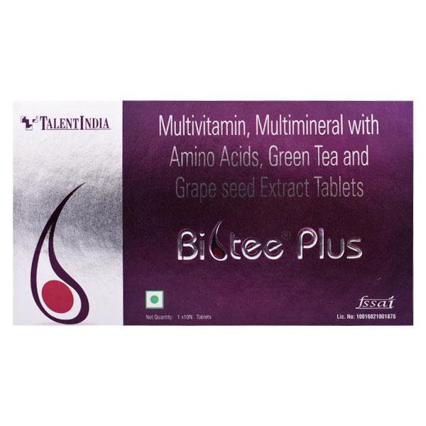 Biotee Plus Tablet 10'S Price, Uses, Side effects, Substitutes | Netmeds