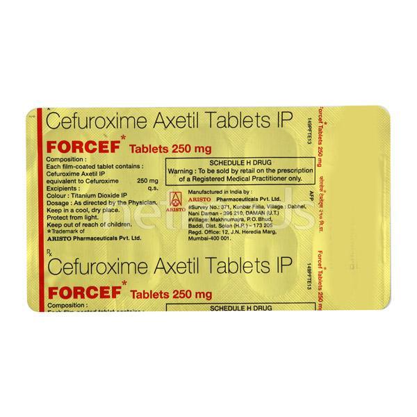 Forcef 250mg Tablet 10'S : Price, Uses, Side Effects | Netmeds