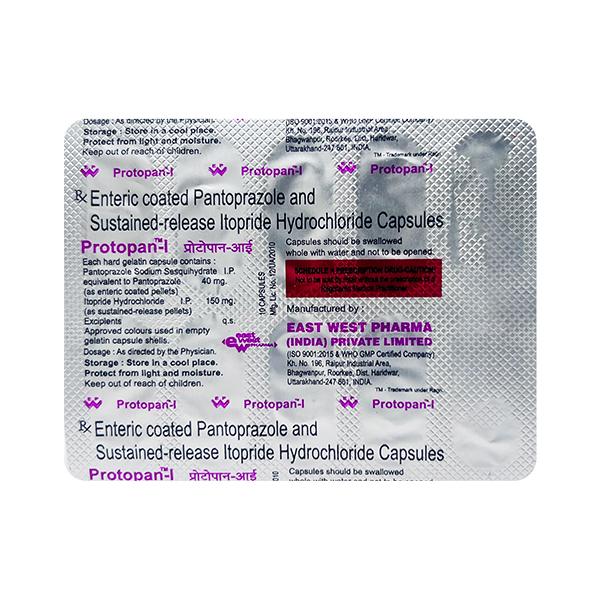 Protopan I Capsule 10'S Price, Uses, Side effects, Substitutes | Netmeds