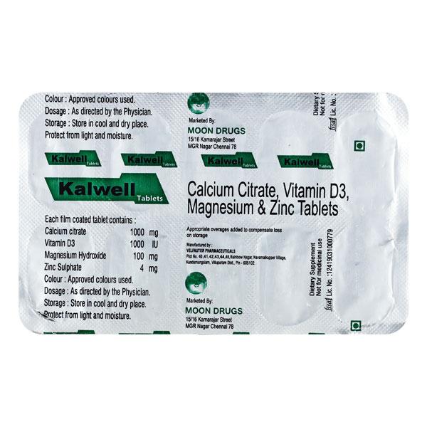 KALWELL Tablet 10's Price, Uses, Side effects, Substitutes | Netmeds