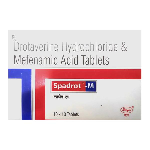 SPADROT M Tablet 10's Price, Uses, Side effects, Substitutes | Netmeds