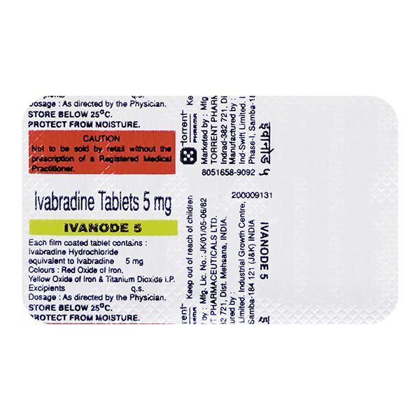 Buy Ivanode 5mg Tablet 10'S Online at Upto 25% OFF | Netmeds