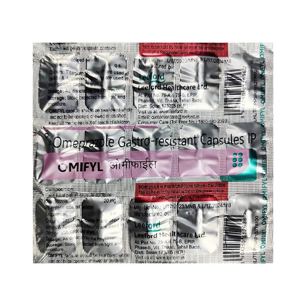 Omifyl Capsule 15's Price, Uses, Side effects | Netmeds