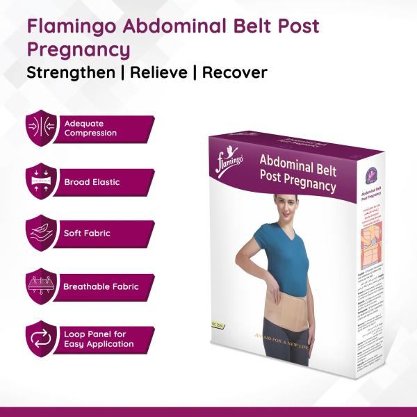 Flamingo Abdominal Belt Post Pregnancy (OC2520) (S) 1's
