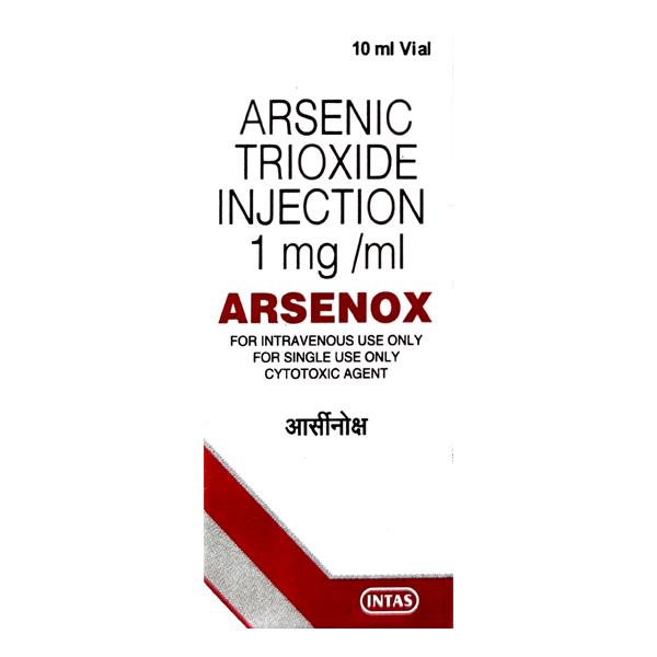 Arsenox 10mg Injection 10ml : Uses, Side Effects, Price | Netmeds