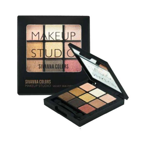 Buy Sivanna Colors Make Up Studio Velvet Silk Eyeshadow Palette - HF591 ...