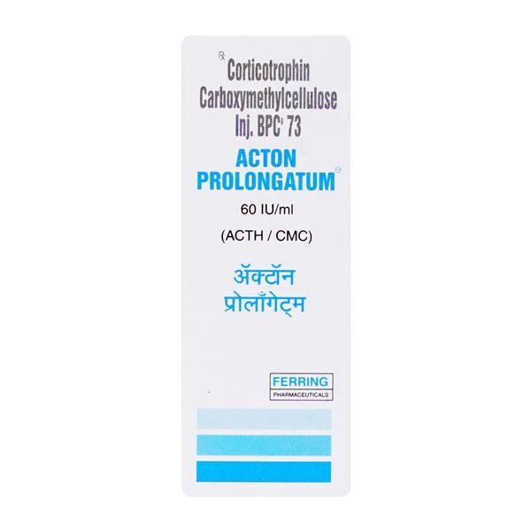 Acton Prolongatum 60IU Injection 5ml Price, Uses, Side effects ...