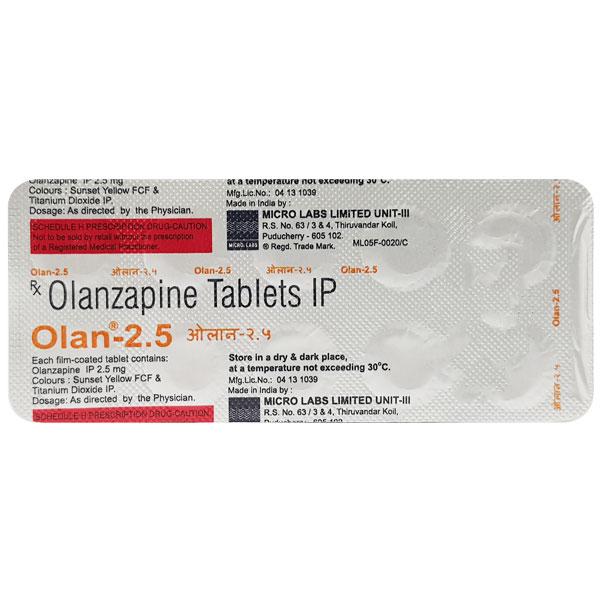 olan 2.5mg tablet