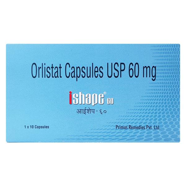 Ishape 60mg Capsule 10'S Price, Uses, Side effects, Substitutes | Netmeds