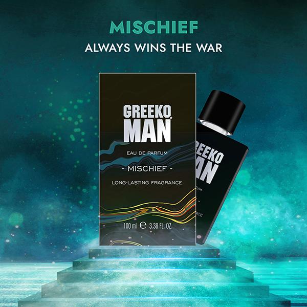 Buy Greeko Man Perfume For Men (Mischief) 100 ml Online at