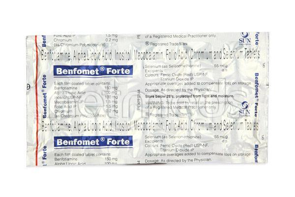 Buy Benfomet Forte Tablet 10'S Online | Uses & Side Effects | Netmeds