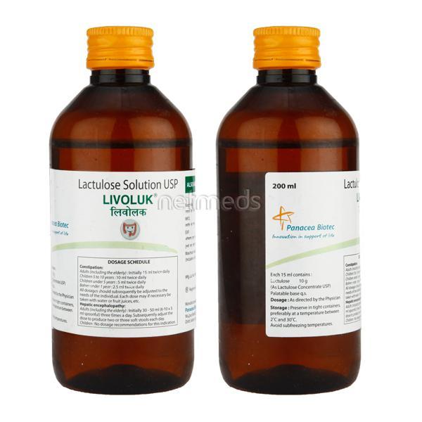 Livoluk Solution 200ml Price, Uses, Side effects, Substitutes | Netmeds