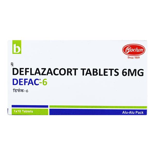 Buy DEFAC 6 Tablet 10's Online at Upto 25% OFF | Netmeds