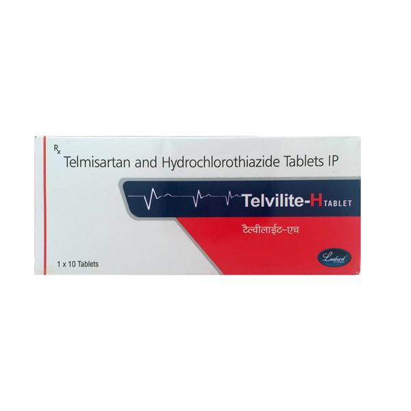 Telvilite H 80/12.5mg Tablet 10'S : Price, Uses, Side Effects | Netmeds