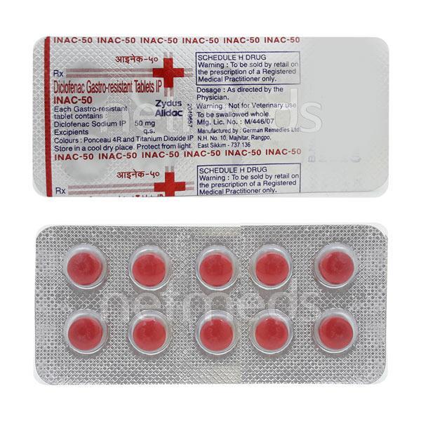 inac 50mg tablet
