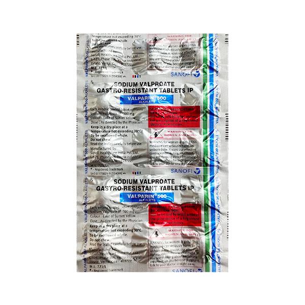 valparin alkalets 500 tablet
