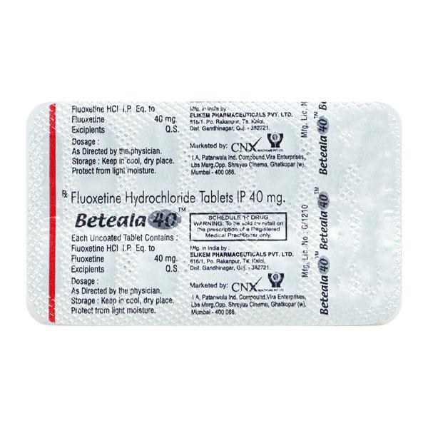 BETEALA 40 Tablet 10's : Price, Uses, Side Effects | Netmeds