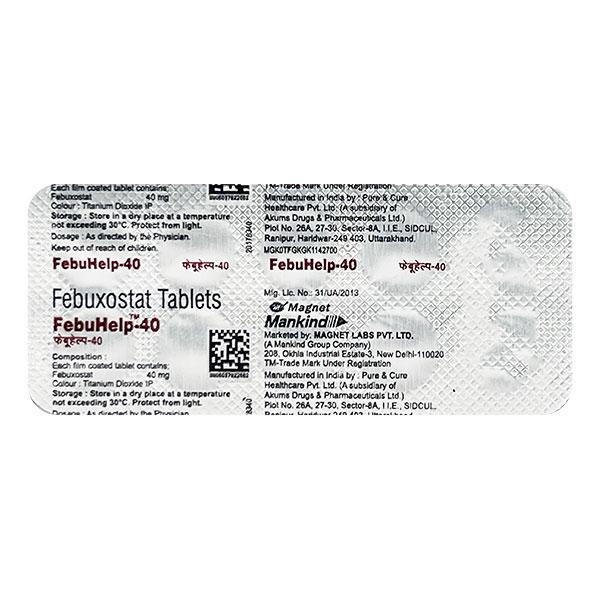 febuhelp 40 tablet