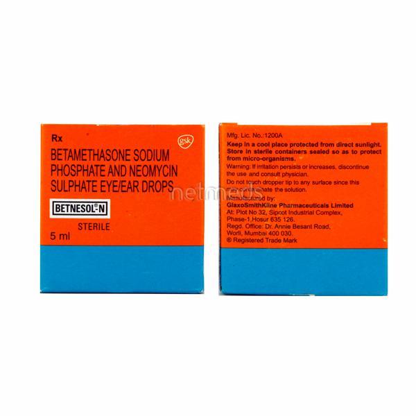 betnesol n eye ear drops 5 ml