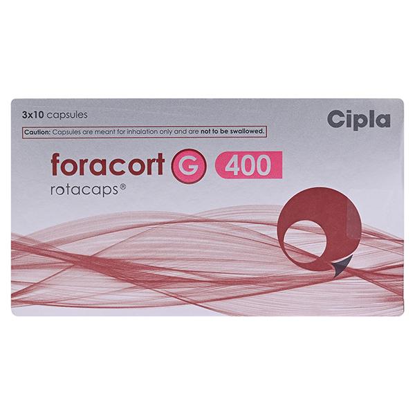 FORACORT G 400 Rotacap 30's Price, Uses, Side effects, Substitutes ...