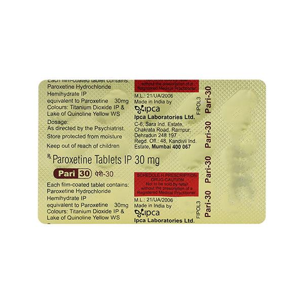 PARI 30 Tablet 15's : Price, Uses, Side Effects | Netmeds