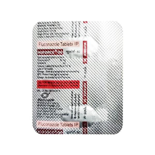 NUFORCE 50 Tablet 2's Price, Uses, Side effects, Substitutes | Netmeds